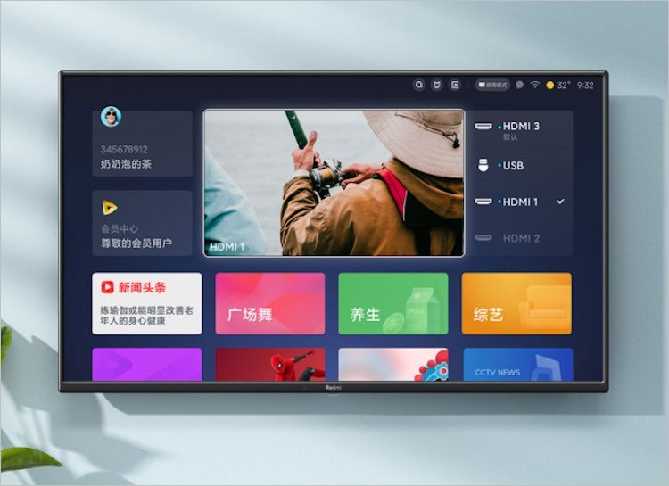 Xiaomi Redmi Smart Tv A32