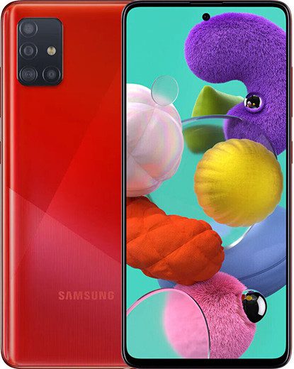 В России Samsung начала продажи красного смартфона Samsung Galaxy A51