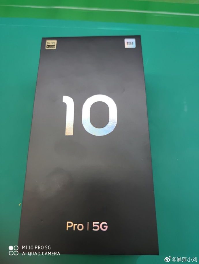 Первые фотографии Xiaomi Mi 10 Pro появились в сети