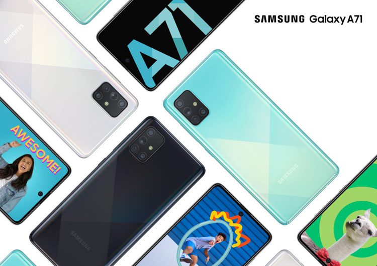 Смартфон Samsung Galaxy A71 появился в продаже в России