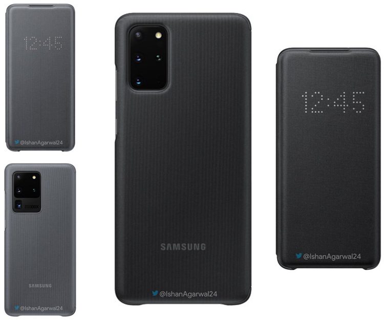 В Сети опубликовали изображения чехлов для серии Samsung Galaxy S20
