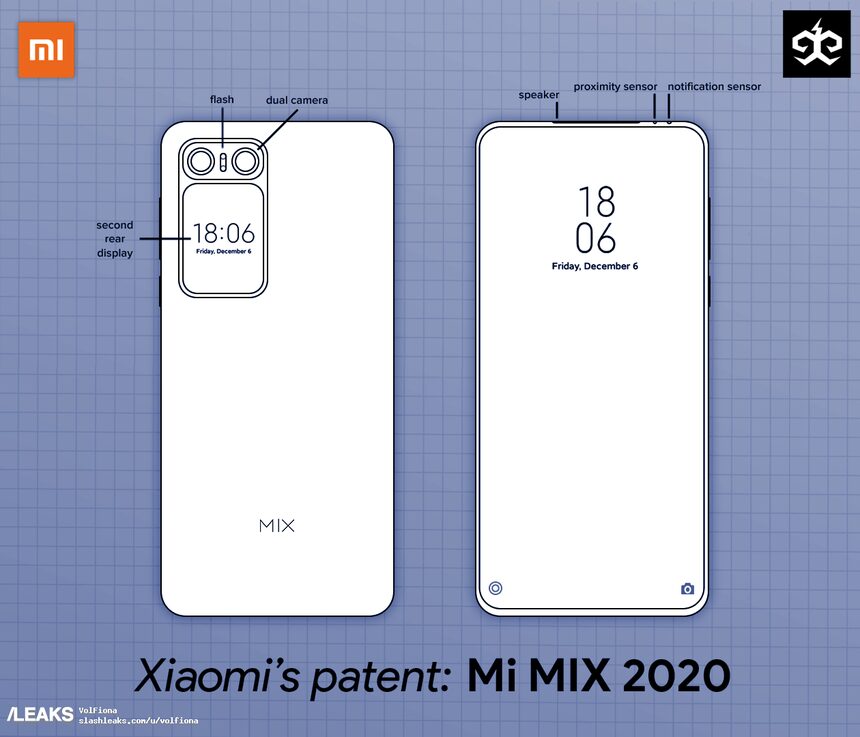 Флагман Xiaomi Mi Mix 4 показали на новом изображении