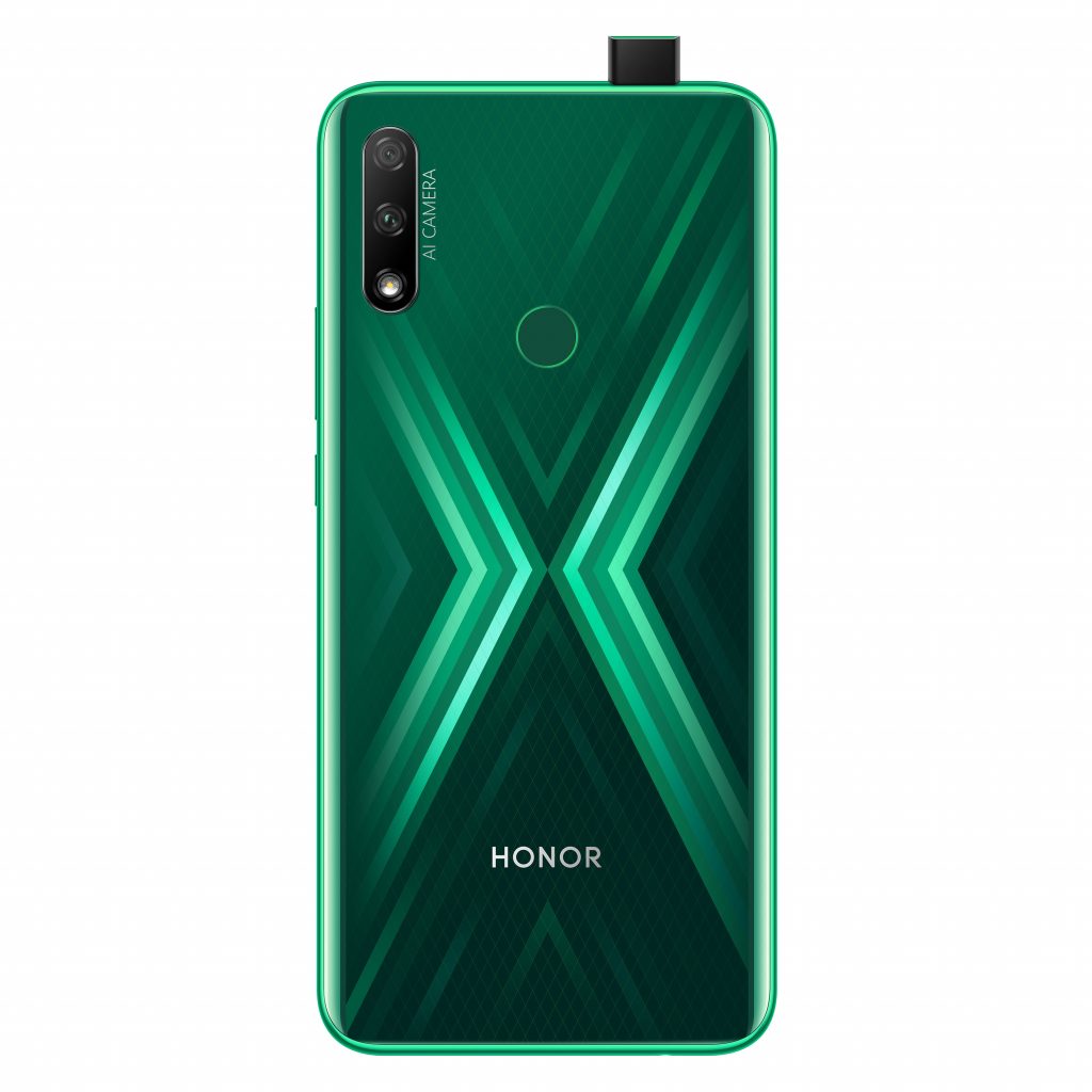 Honor 9X в России появился в новом изумрудно-зеленом цвете