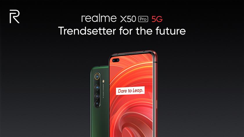 Компания Realme официально представила флагман Realme X50 Pro 5G