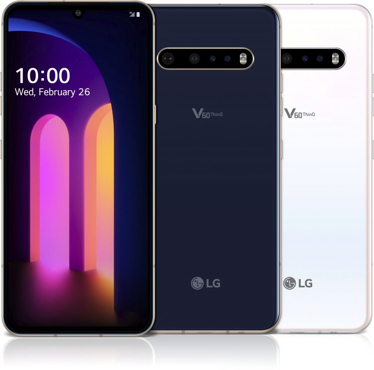 Компания LG представила флагманский смартфон LG V60 ThrinQ 5G