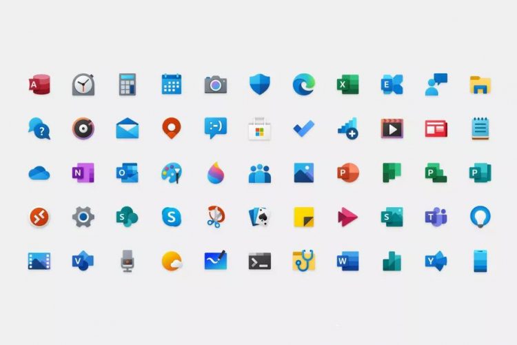 Microsoft начала обновлять иконки всех приложений Windows 10