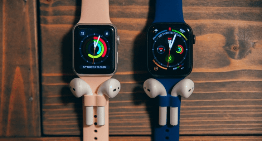 Для Apple Watch предложили браслет AirBand с держателем для AirPods