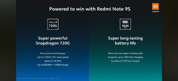 Стартовали предварительные заказы на смартфон Redmi Note 9S
