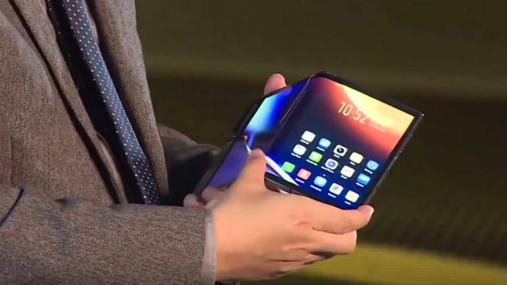 Rouyu Technology показала новое поколение складного смартфона FlexPai
