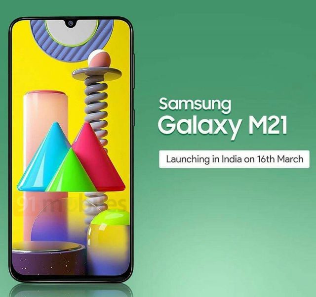 Официальный постер подтвердил дату дебюта и дизайн Samsung Galaxy M21