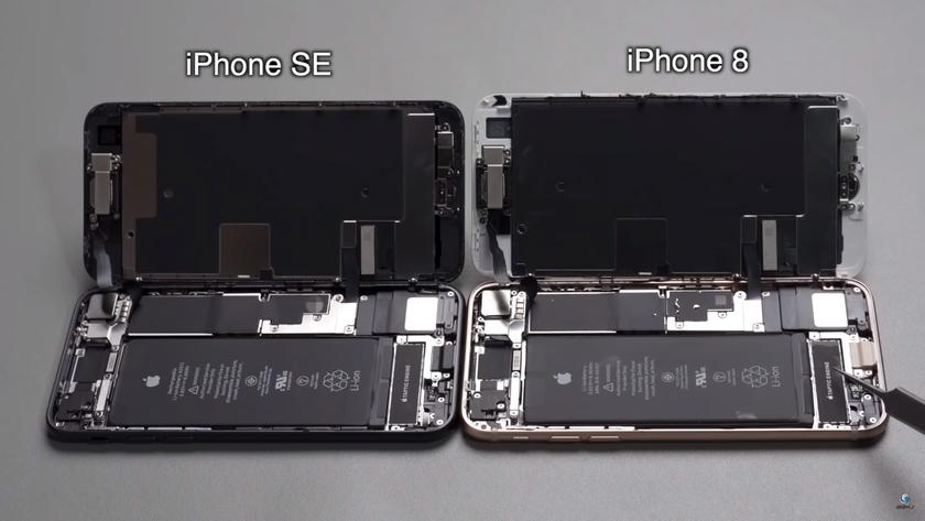 Новый iPhone SE технически частично повторяет iPhone 8
