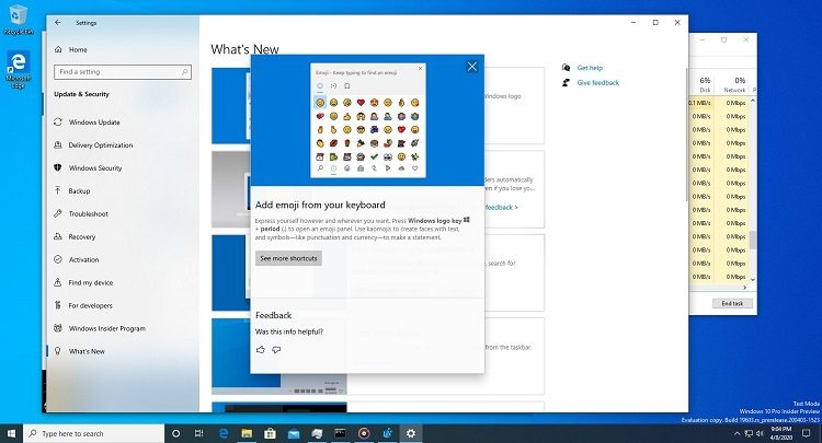 В Windows 10 нашли скрытый раздел с информацией о новых сервисах