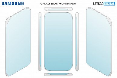 Samsung запатентовала для смартфонов экран нового типа