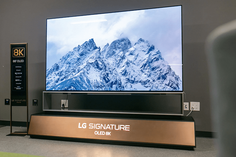 LG презентовала свои самые большие OLED 8K телевизоры