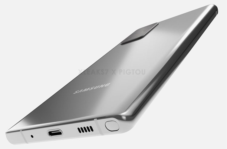 В Сети показали качественные рендеры Samsung Galaxy Note 20