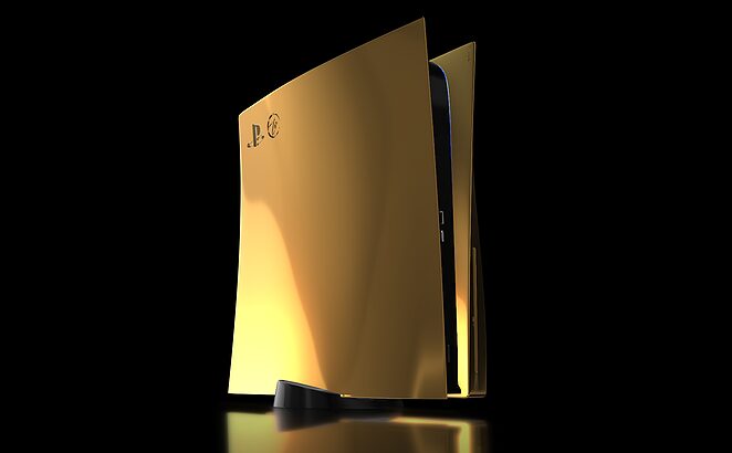 Анонсирована люксовая PlayStation 5 с отделкой из чистого золота