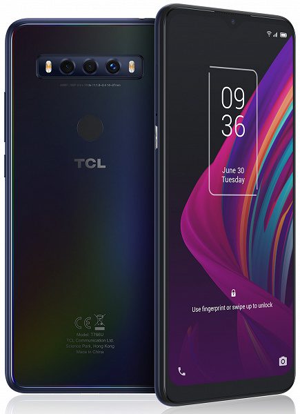 TCL представила в РФ бюджетные смартфоны TCL 10 Plus и 10 SE