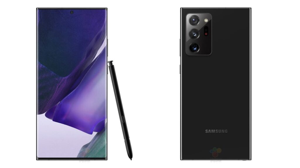Названы полные характеристики смартфона Samsung Galaxy Note 20 Ultra