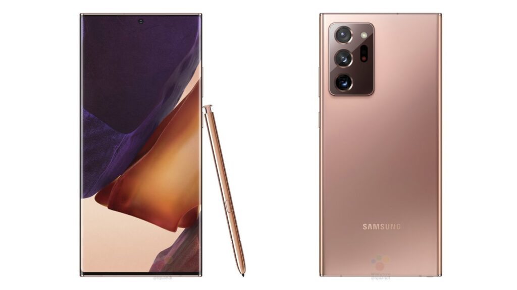 Названы полные характеристики смартфона Samsung Galaxy Note 20 Ultra