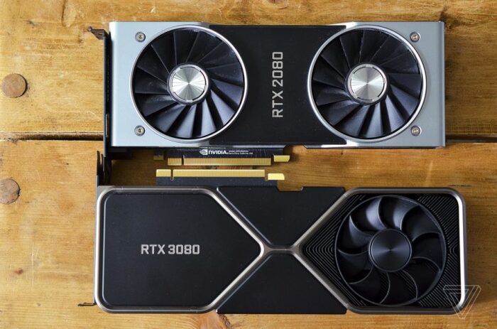 На новую RTX 3080 от Nvidia теперь можно посмотреть