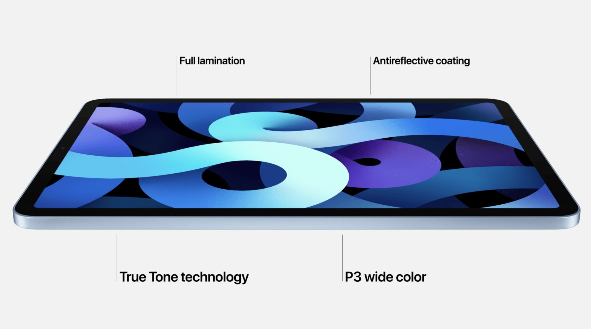 Apple представила новый iPad Air с дисплеем от края до края и Touch ID в кнопке питания