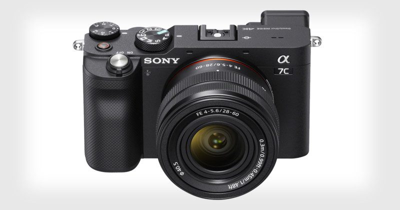 Новую камеру Sony A7c показали на фото и рендерах