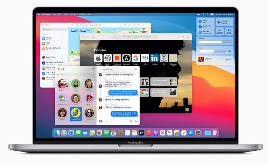 macOS Big Sur уже доступна пользователям