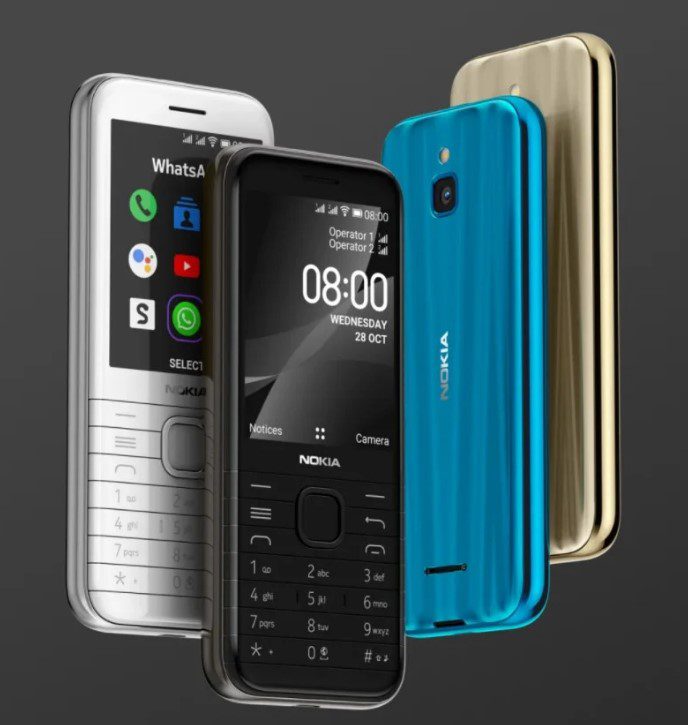 Появились первые изображения классического телефона Nokia 8000 4G