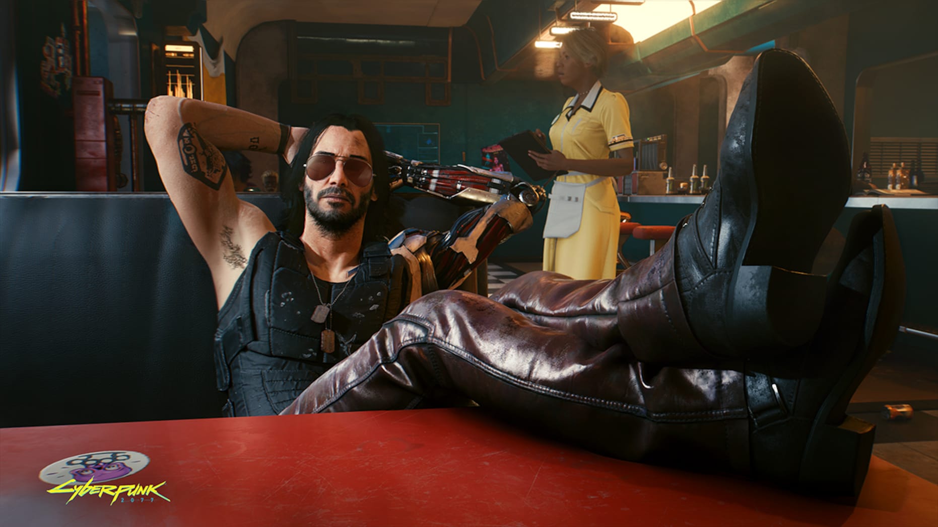 Киану Ривз играет главную роль в новой видеоигре Cyberpunk 2077