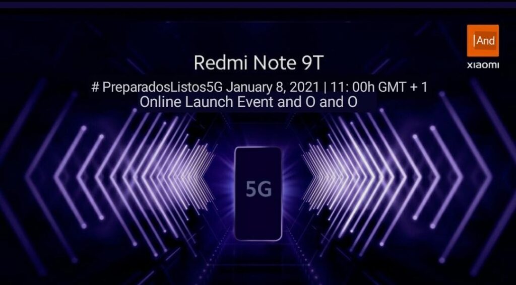 Xiaomi 8 января презентует недорогой смартфон Redmi Note 9T