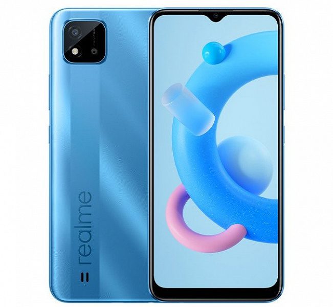 Realme представила новый бюджетный смартфон Realme C20 за $108