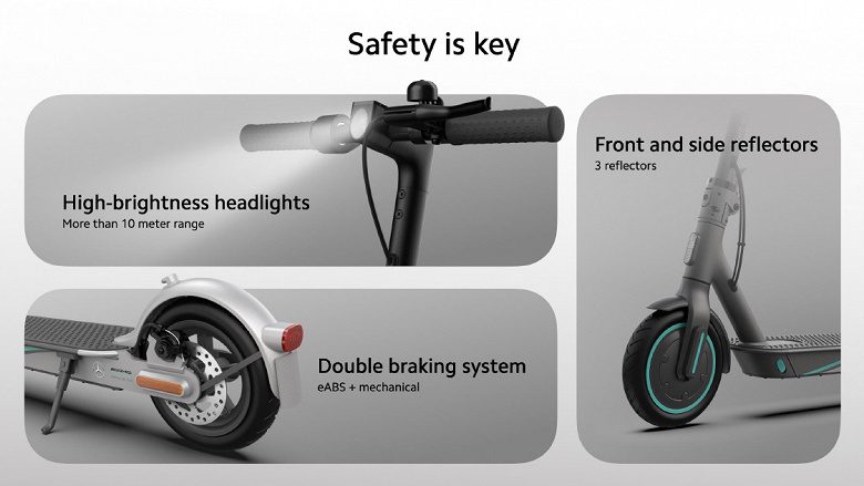 Представили Xiaomi Mi Electric Scooter Pro 2 созданный при участии Mercedes-AMG