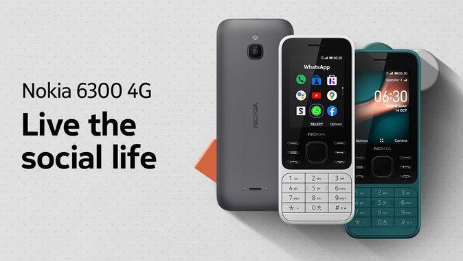 Кнопочный телефон Nokia 6300 4G с YouTube и WhatsApp выходит на рынок США