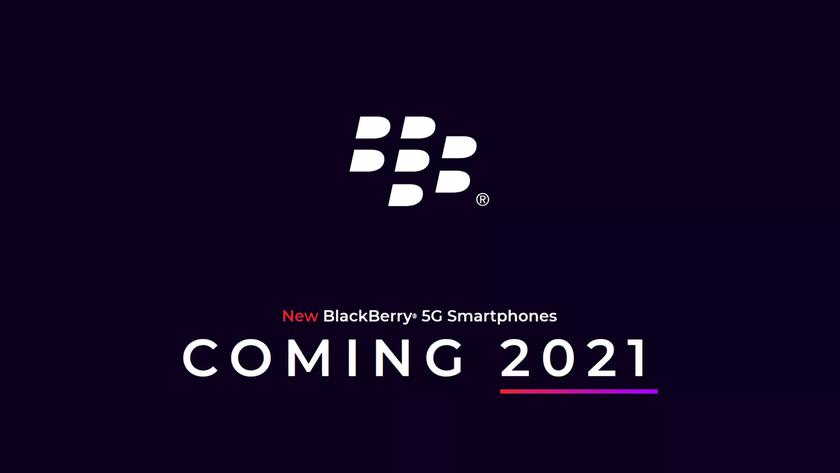 BlackBerry в 2021 году представит смартфон с 5G и QWERTY-клавиатурой