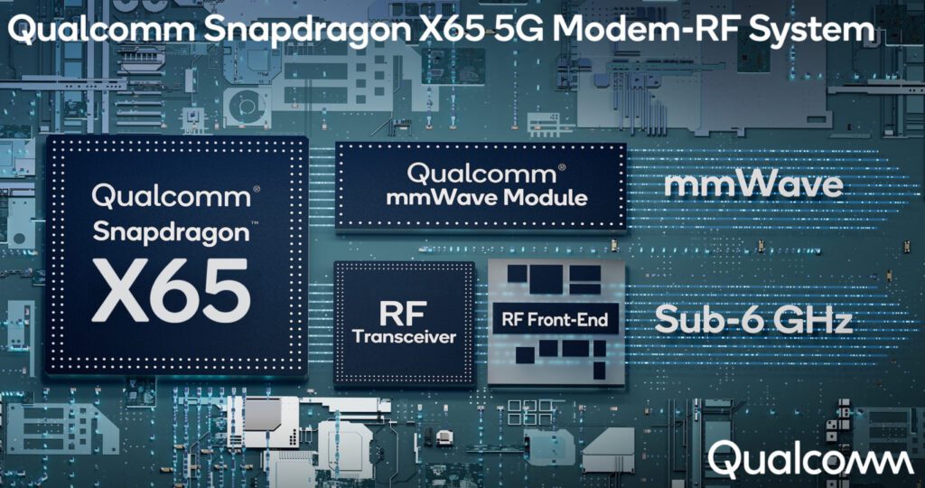 Qualcomm презентовала сверхбыстрый 5G-модем Snapdragon X65 для iPhone 13