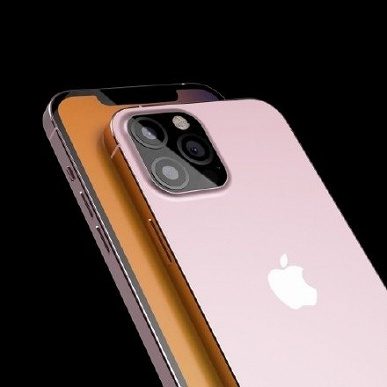 iPhone 12s Pro в розовом цвете с камерой в стиле iPhone 7 показали на рендерах