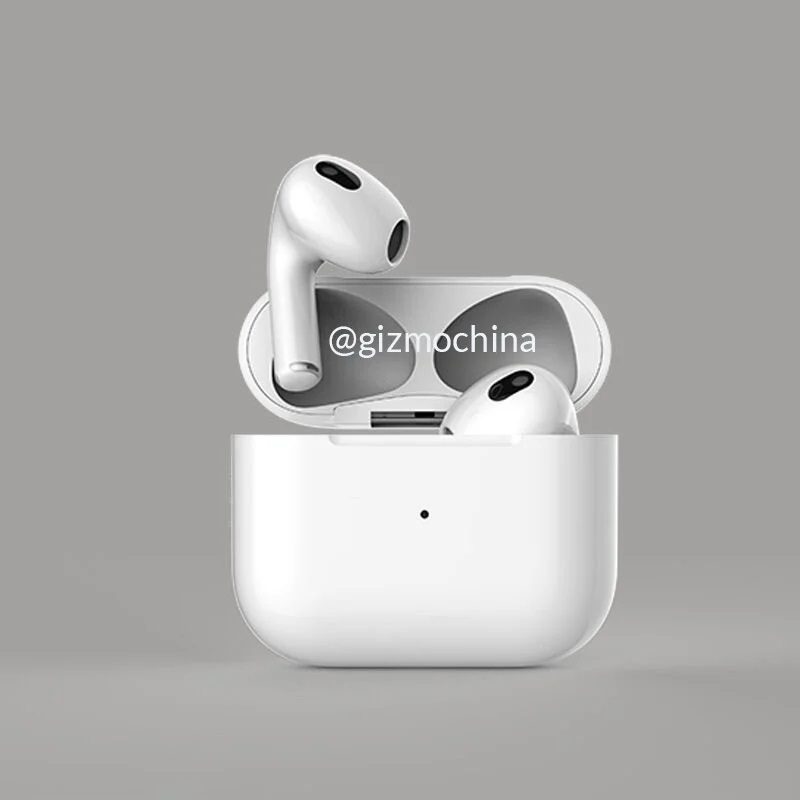 Новые наушники AirPods 3 от Apple показали на рендерах