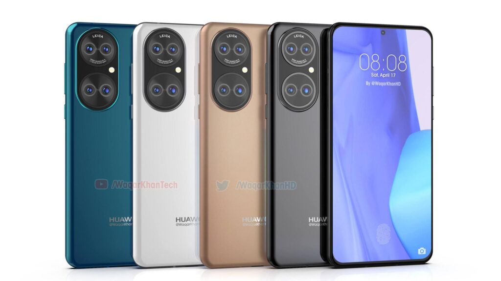 Дизайн флагманского P50 от Huawei показали на новых изображениях и видео