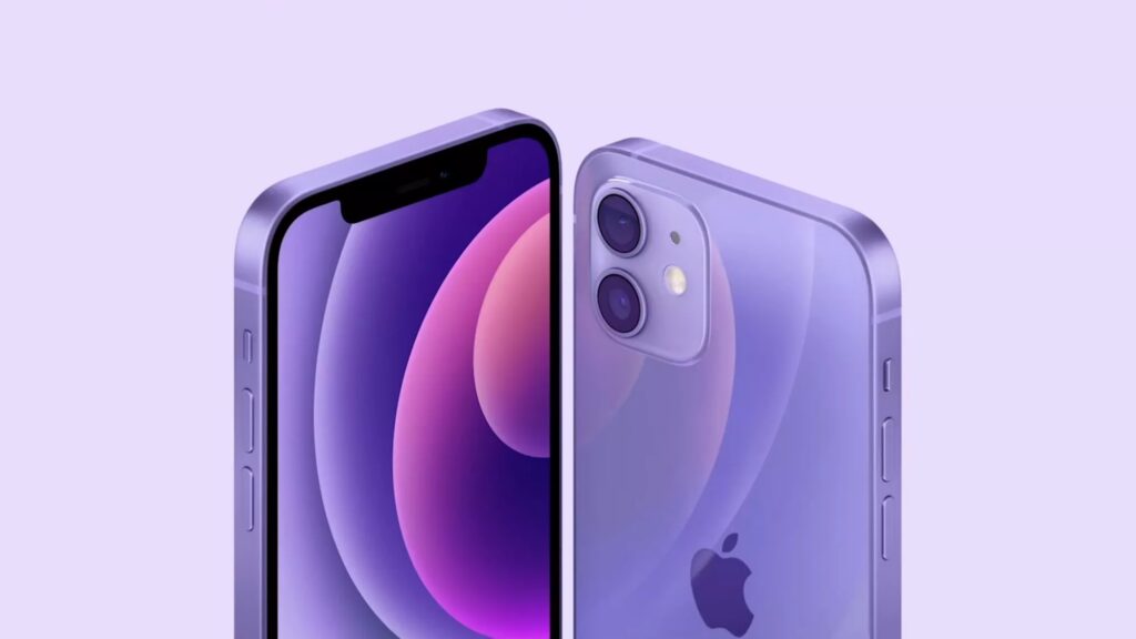 Компания Apple представила iPhone 12 в новом фиолетовом цвете
