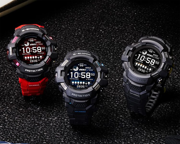 Casio анонсировала выпуск первых противоударных смарт-часов G-Shock GSW-H1000