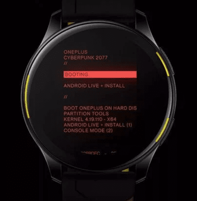Дата выпуска OnePlus Watch Cyberpunk 2077 Limited Edition назначена на 24 мая