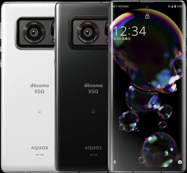 Sharp представила первый в мире смартфон Auqos R6 с самой крупной камерой