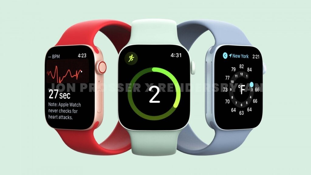 Новые смарт-часы Apple Watch Series 7 получили корпус от iPhone 12