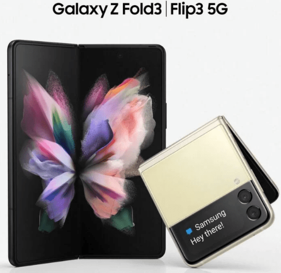 Просочились рендеры Samsung Galaxy Z Fold3 и Galaxy Z Flip3 5G