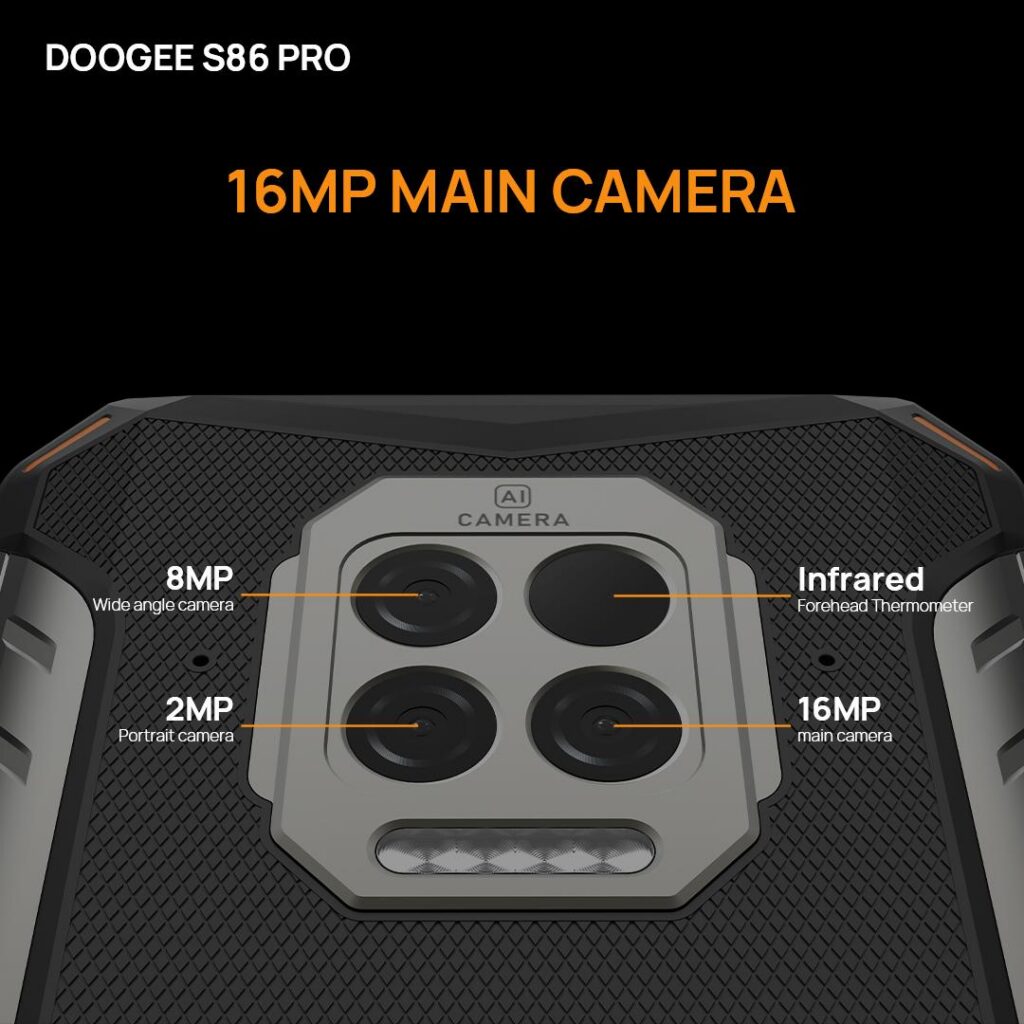 Защищенный смартфон Doogee S86 Pro поступает в продажу с 15 июня