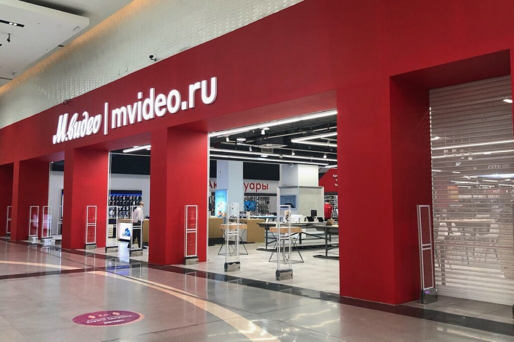 «М.Видео» открыла первый в России магазин с управлением со смартфона