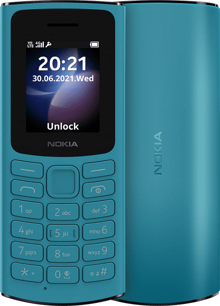 Nokia представила в России кнопочные телефоны Nokia 105 и Nokia 110 с 4G