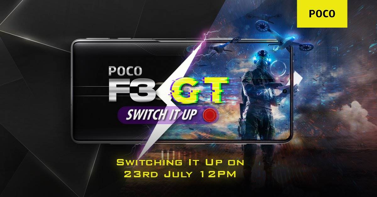 Poco F3 GT замечен на микросайте Flipkart перед запуском 23 июля