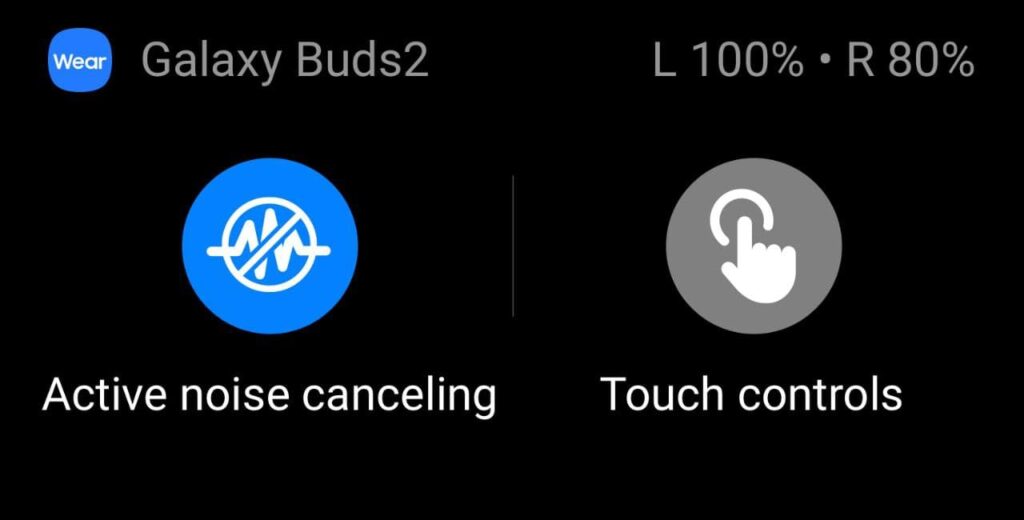 Наушники Samsung Galaxy Buds 2 получили систему активного шумоподавления