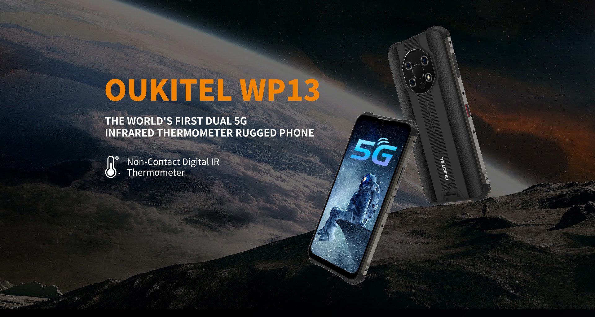 Защищенный смартфон Oukitel WP13 теперь доступен на AliExpress по цене менее 200 долларов